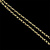 Цепочки родиевое покрытие 2,5 золото 1 м №220018 Korea