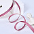 3/8"(9mm)Grosgrain ribbon 174 репсовая лента 23 ярда вишнёвая