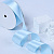 1 1/2"(38mm)Single Face Satin Ribbon 305 односторонняя сатиновая лента 10 ярдов голубая
