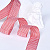 1"(25mm)Gingham Ribbon A305 лента тканевая гусинная лапка 10 ярдов красная