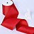 3-1/2"(89mm)Grosgrain ribbon 250 репсовая лента 23 ярда красная