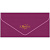 Бумажный конверт бархатный 1 шт БК-00059 малиновый