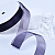 1"(25mm)Organza  Ribbon 2116 лента органза перламутровая 70 ярдов чернильная