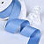 1-1/2"(38mm)Grosgrain ribbon 332 репсовая лента 23 ярда голубая