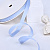 3/8"(9mm)Grosgrain ribbon 307 репсовая лента 23 ярда сиренево-голубая