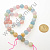 Берил 10 мм 37 шт цветные