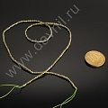 Бусины стекло d 2 мм