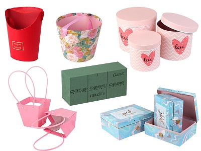 Коробки, корзины, сумки, кашпо